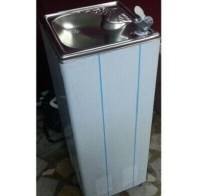 Fışkırtma musluklu su sebili bardaksız su içme evyeleri okul tipi fıskiyeli su pınarları fışkırtarak su veren park tipi su sebillerinden krom fışkırtmalı musluğu olan su sebili