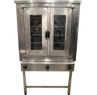 90x90x160 cm ebatlarında, paslanmaz detaylı ve LPG ile çalışan profesyonel pastacı fırını. Pasta, börek ve poğaça üretimi için uygun, yüksek ısı kapasiteli ve 30 mbar gaz basıncıyla çalışan sanayi tipi büyük fırın modeli.