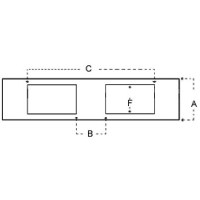 Raf sistemleri ve ağır yükler için kullanılan dayanıklı Euro standardında plastik palet.