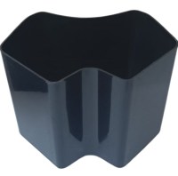 Hosk otomatik portakal sıkma makineleri için üretilmiş, orijinal kabuk atık haznesi görseli. Makine panellerine kusursuz oturan ergonomik yapısı ve kolay temizlenebilir iç yüzeyiyle profesyonel, uzun ömürlü yedek parça ünitesi.