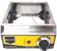 Remta Tost Makinası Parçası:Remta tost yapma makinası parçalarından sekiz dilim tost yapan Remta küçük tost makinası parçası 8 dilimlik tost pişiren Remta tost makinasının alt kasasına takılı 300 derecelik ısı ayar termostatı ve 4 adet lastik ayaktan olu