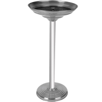 Profesyonel şampanya küllük fabrikası tarafından imal edilen orijinal sanayi tipi model. 65 cm ideal yüksekliği ve paslanmaz çelik gövdesiyle uzun ömürlü kullanım sunar. Estetik duruşu ve kolay temizlenebilir yapısıyla hijyenik bir çözümdür.