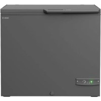 Şıklığı ve işlevselliği mutfağınıza taşıyın! Modern antrasit rengiyle dikkat çeken bu sandık tipi dondurucu, 227 litrelik geniş hacmiyle tüm donuk gıdalarınız için güvenli bir saklama alanı sunar.