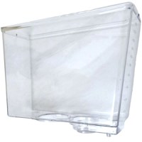 İmalatçısından 20 Lt kapasiteli, şeffaf ve yüksek dayanıklı polikarbon malzemeden üretilmiş yeni model şerbet kavanozu. Limonata, vişne ve ayran soğutma makineleri için uygun, orijinal yedek parça meyve suyu soğutma haznesi görseli.