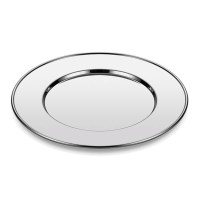 Etkinlik, davet, düğün salonlarında restoranlarda servis tabaklarının altına konan supla tabaktır