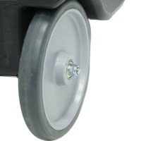 Orijinal tribeca tabak taşıma arabası arka tekerleğinin parçaları fiyatları kaliteli tabak taşıma arabasının tekerleri parçası nasıl sökülür takılır değiştirilir tamiri tribeca büyük 25,5 cm çapında sabit tekerlek bakımı montajı temizliği nasıl yapılır