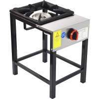 33x45x50 cm yüksek ayaklı model, 8 kW ısı kapasitesi. Paslanmaz gövde, pik döküm ızgara ve emniyet ventilli termokupl sistemi. Sanayi tipi mutfaklar için dayanıklı yemek pişirme ünitesi.