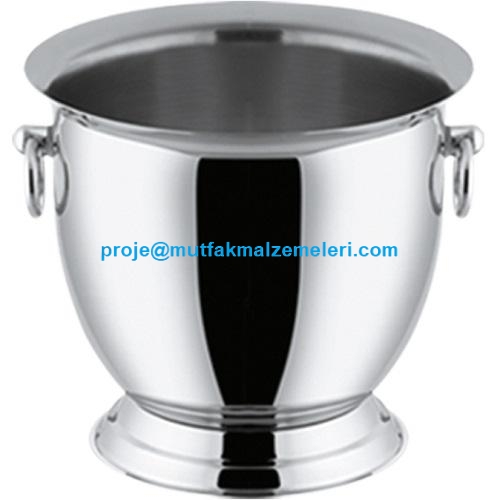 İmalatçasından özel fiyatlarıyla 304 kalite paslanmaz çelik ayaklı tip şampanyalık buz kovası çeşitleri kampanyalı fiyatları proje@mutfakmalzemeleri.com