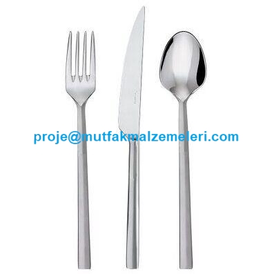 Yemek Bıçağı:Paslanmaz çelik bu yemek bıçağı düşük fiyatı sebebiyle özellikle; işçi yemekhanesi bıçağı, tabldot yemek bıçak, lokanta yemek bıçağı, fabrika yemek bıçağı olarak endüstriyel yemekhanelerde, lokantalarda ve askeri yemekhanelerde kullanılmakta